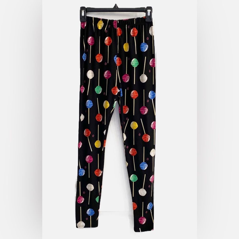 Agnes & Dora Loungewear Leggings Soft Colorful Candy Lollipop